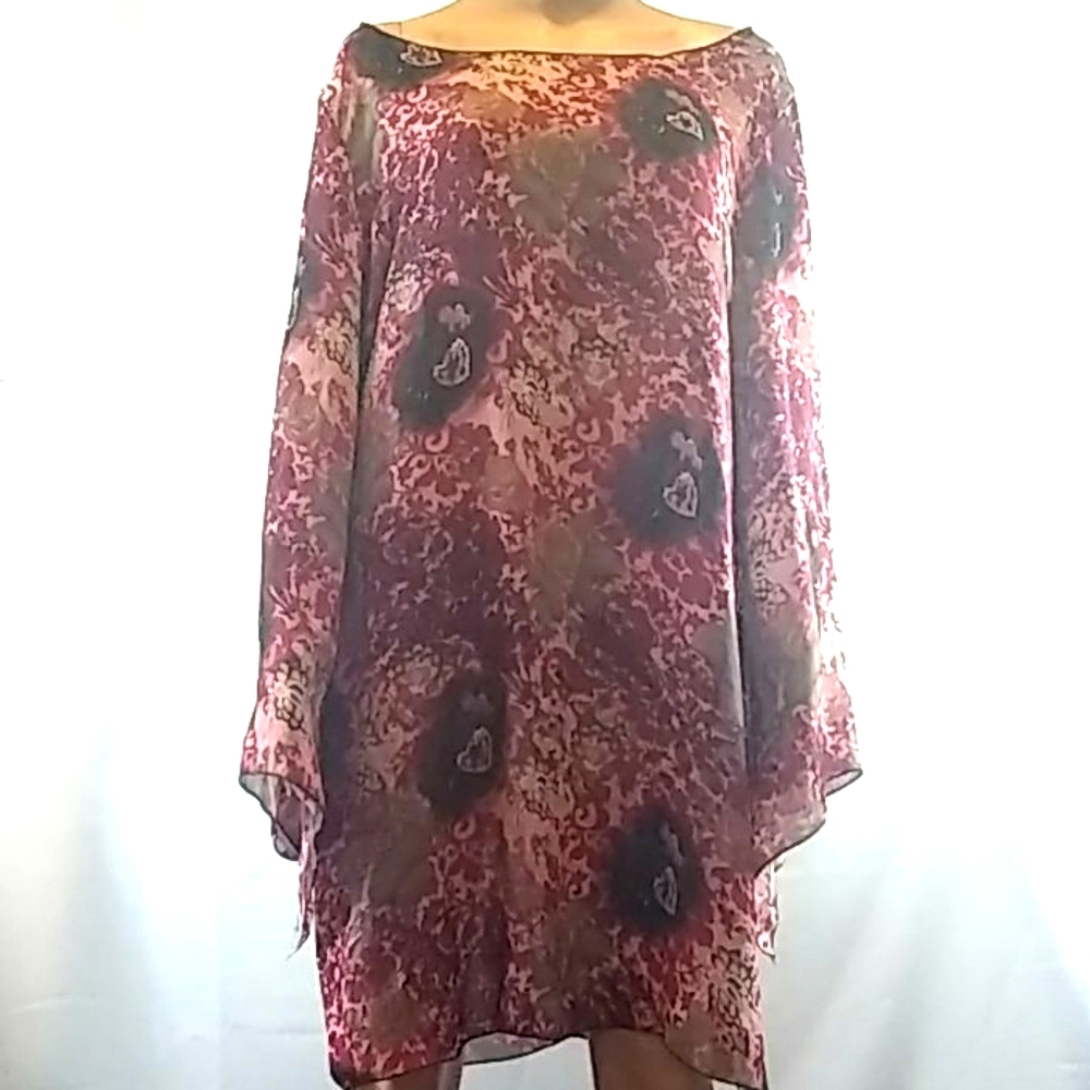 CARAN NEW YORK Floral Off The Shoulder Top